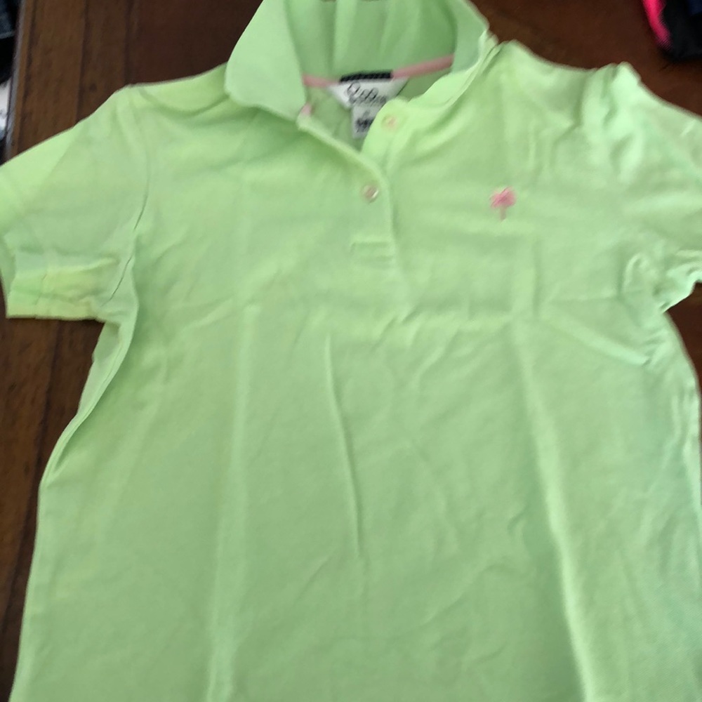 Lily Pulitzer “shrunken” polo shirt XS